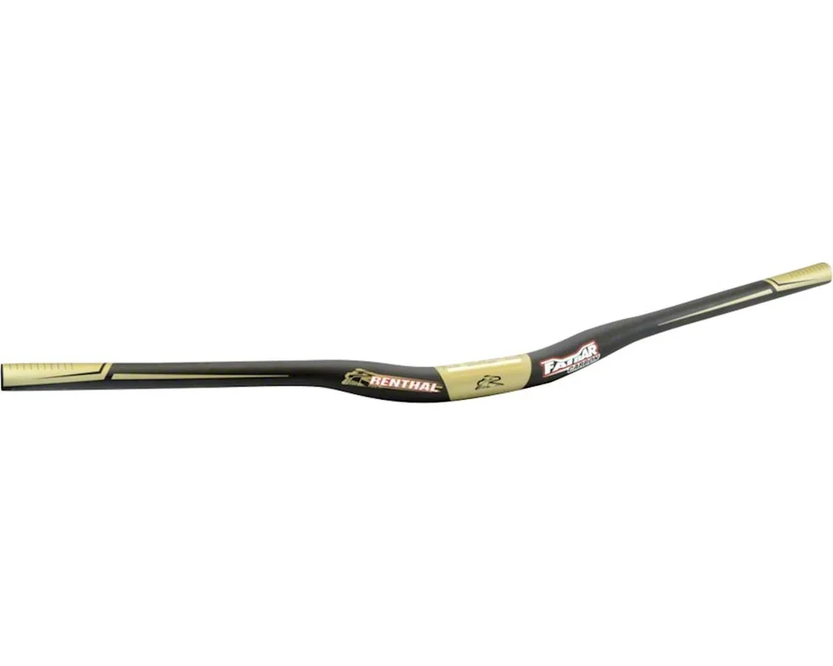 Renthal FatBar Carbon V2 Handlebar (Black) (31.8mm) (20mm Rise) (800mm) (5/7° Sweep)